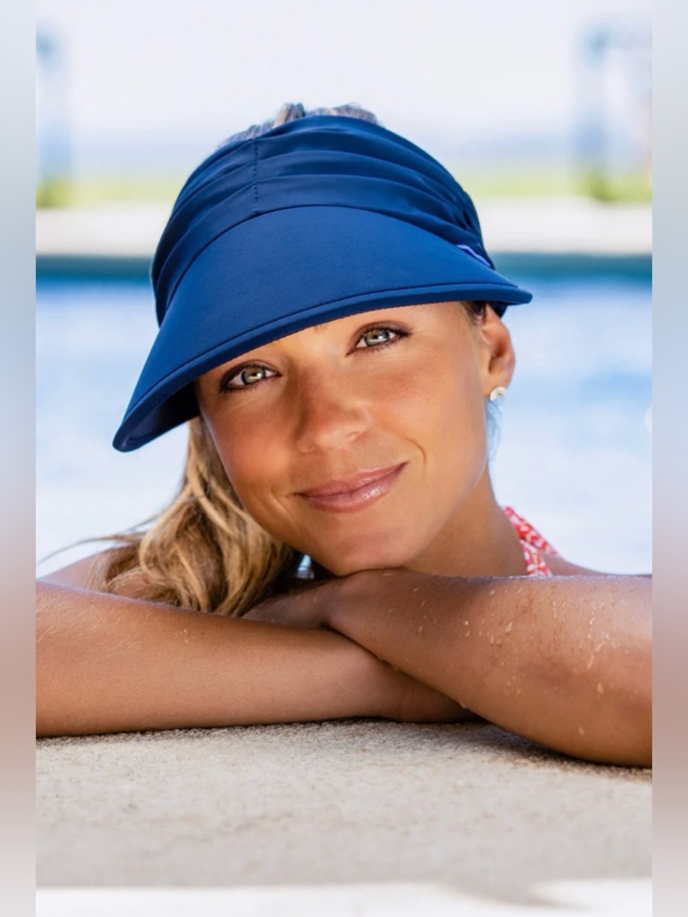 EUC! Wallaroo Aqua Visor Navy - Picture 2 of 8